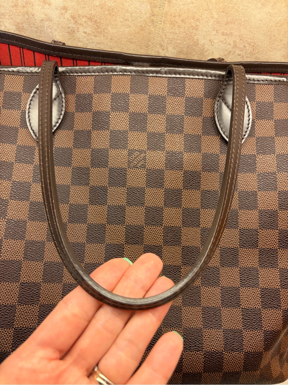 Louis Vuitton Neverfull MM WITH POUCH!! - Picture 13 of 17